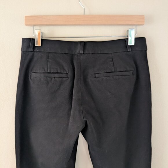 Banana Republic Black Low Rise Slim Ankle Sloan Pant Business Workwear Women's 4 - Picture 10 of 12